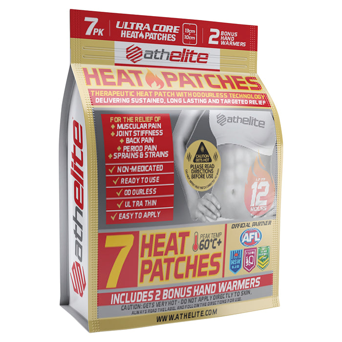 ATHELITE Heat Patches Regular 7 Pack