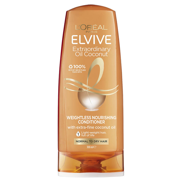 L'Oreal Elvive Extraordinary Oil Conditioner With Coconut Oil 300ml