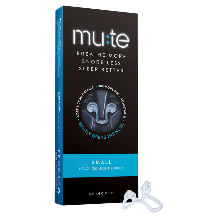 Rhinomed Mute Snoring Device Small X 3 Pack