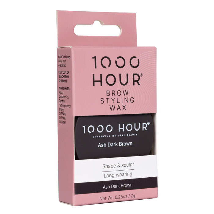 1000 Hour Brow Styling Wax Ash Dark Brown