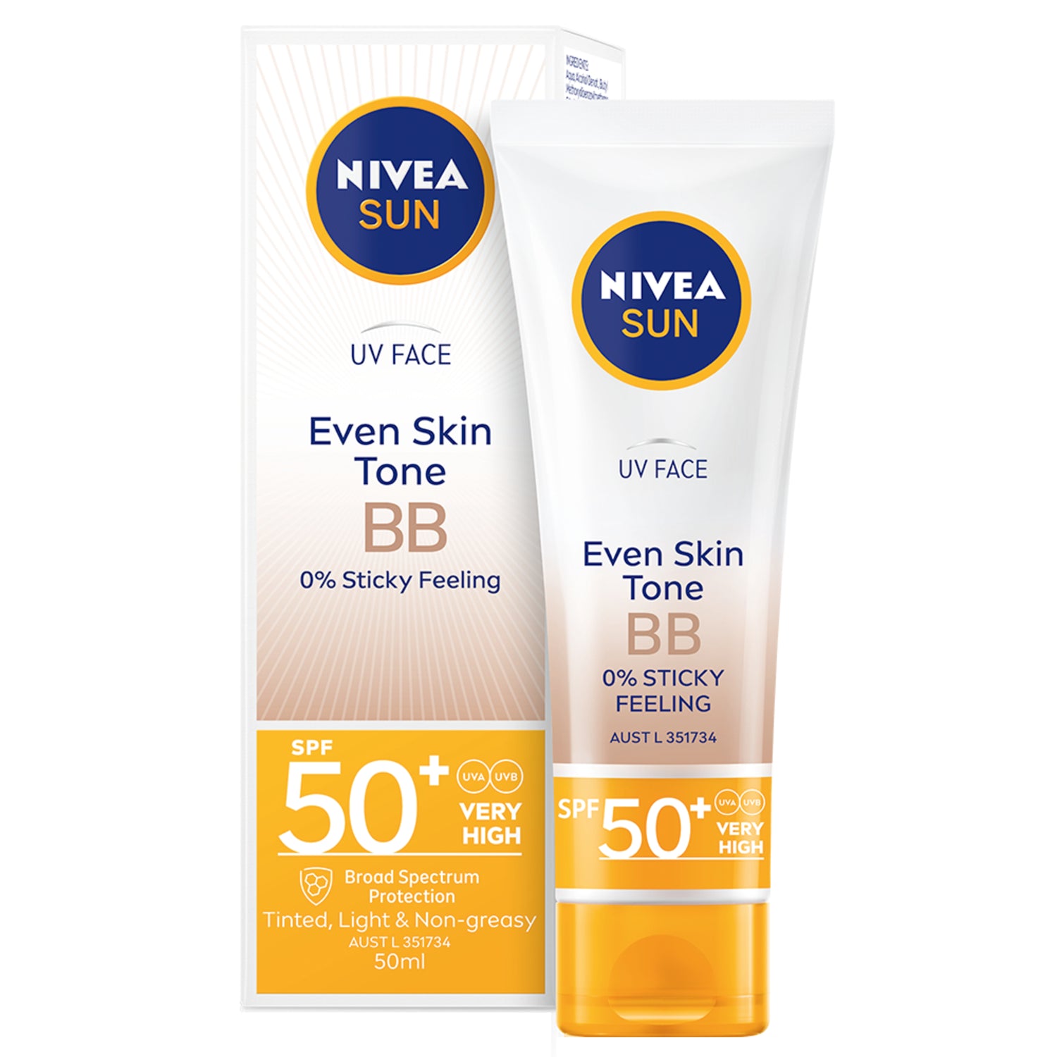 Nivea Sun UV Face BB Cream 50ml.