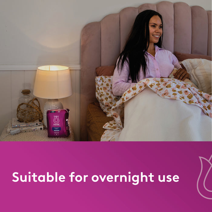 Poise Pads Overnight 8