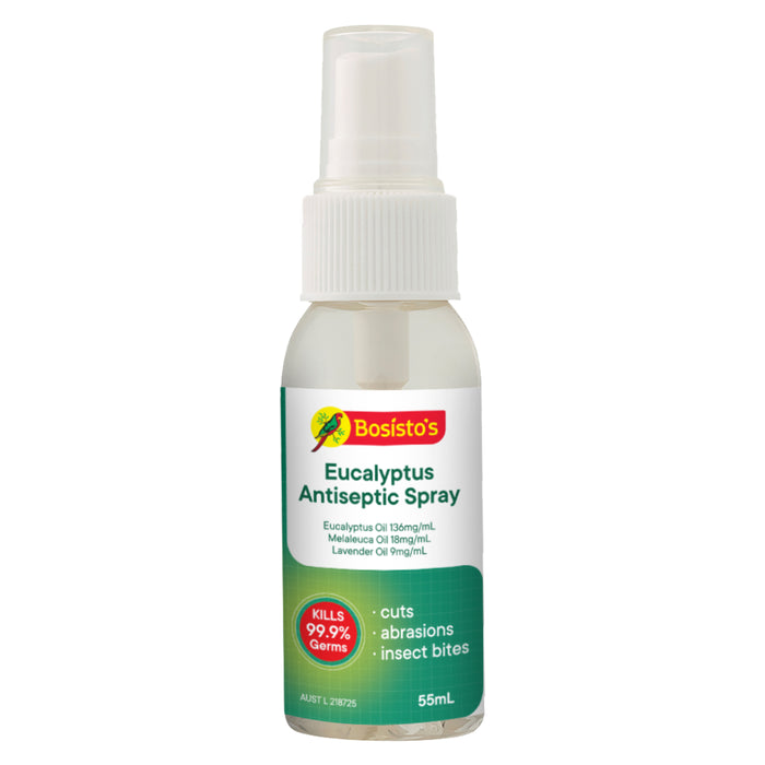 Bosistos Antiseptic Spray 55ml.