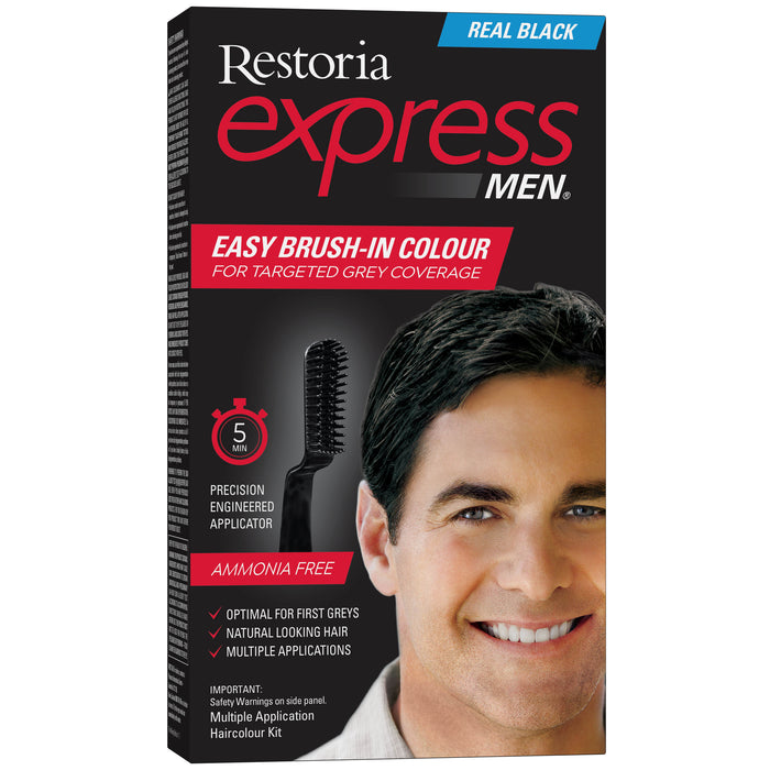Restoria Express For Men Natural Black.