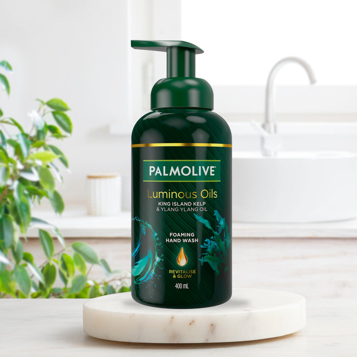 Palmolive Foaming Hand Wash Luminous Oils Kelp & Ylang Ylang 400ml