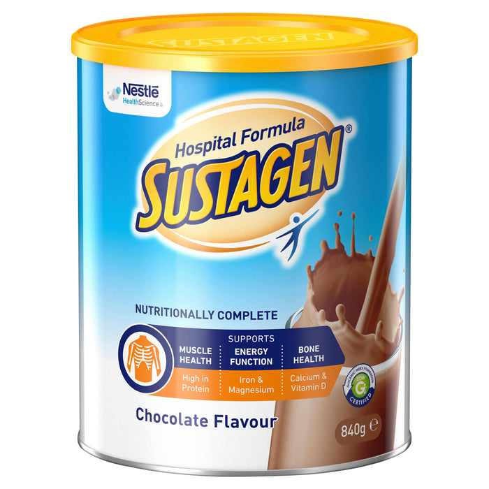 Sustagen Hospital Formula Chocolate 840g.