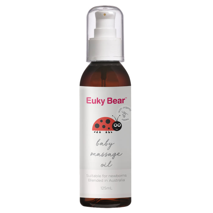 Euky Bear Baby Massage Oil 125ml.