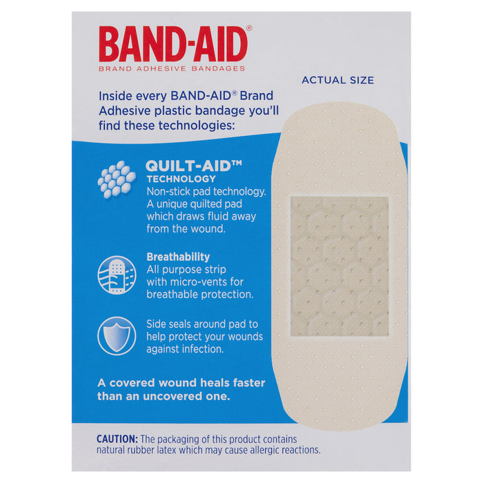 Band-Aid Adhesive Strips Extra Wide 40