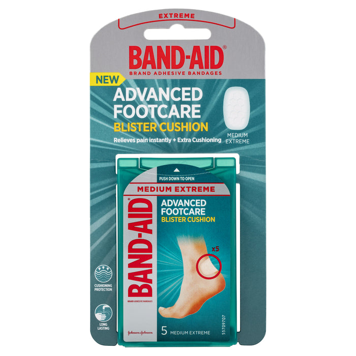 Band-Aid Advanced Footcare Blister Cushion Medium x5