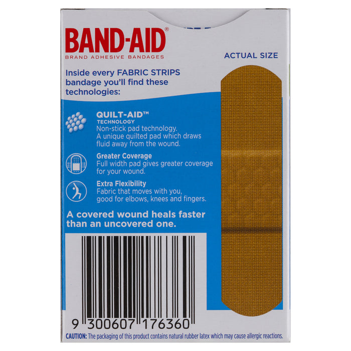 Band-Aid Brand Adhesive Bandages Fabric 24