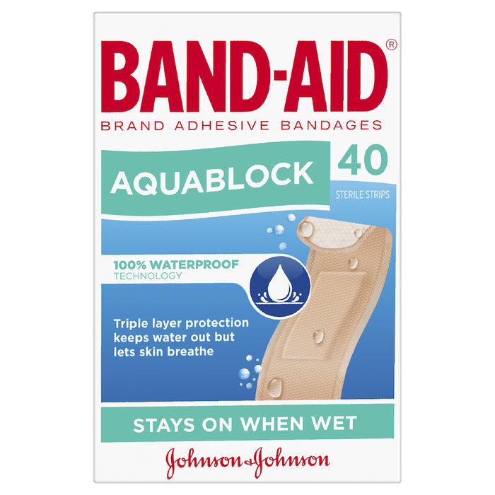 Band-Aid Brand Aquablock Strips 40