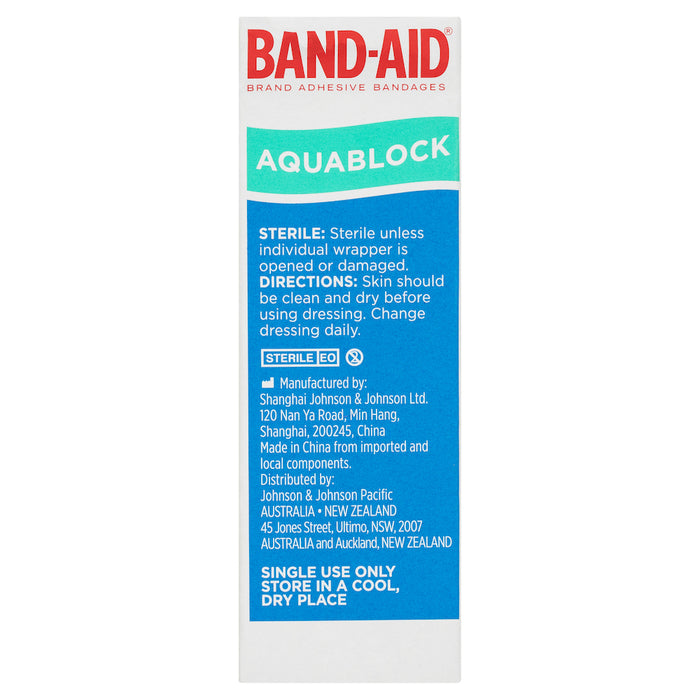 Band-Aid Brand Aquablock Strips 40