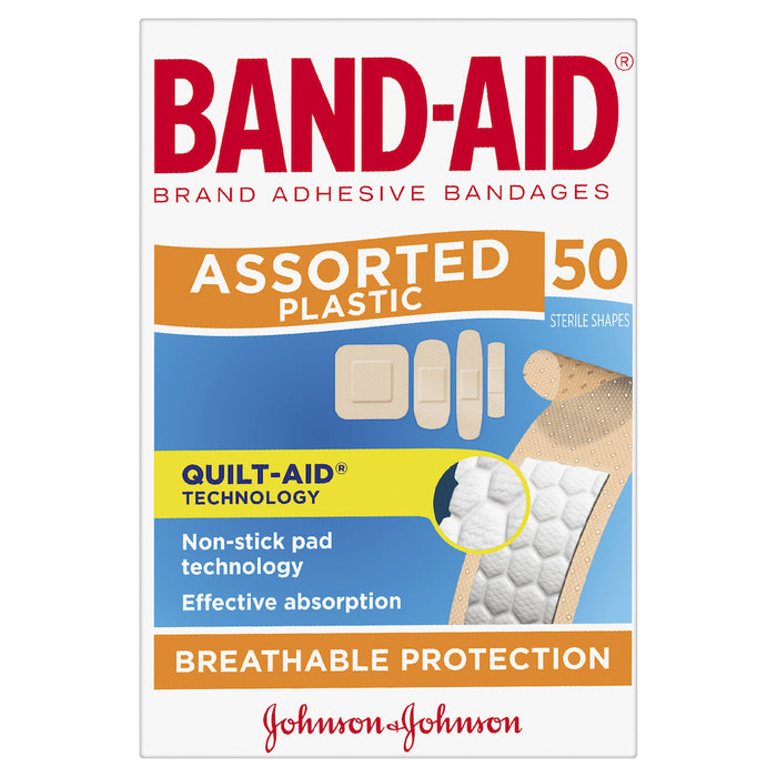 Band-Aid Brand Assorted Shapes 50