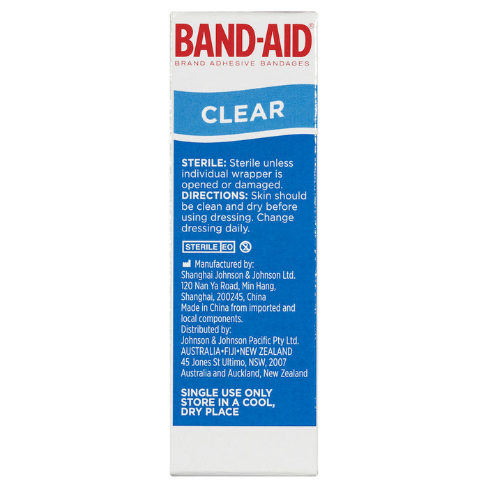 Band-Aid Brand Clear Strips 40