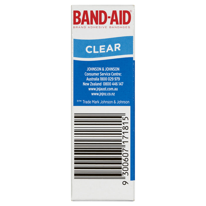 Band-Aid Brand Clear Strips 40