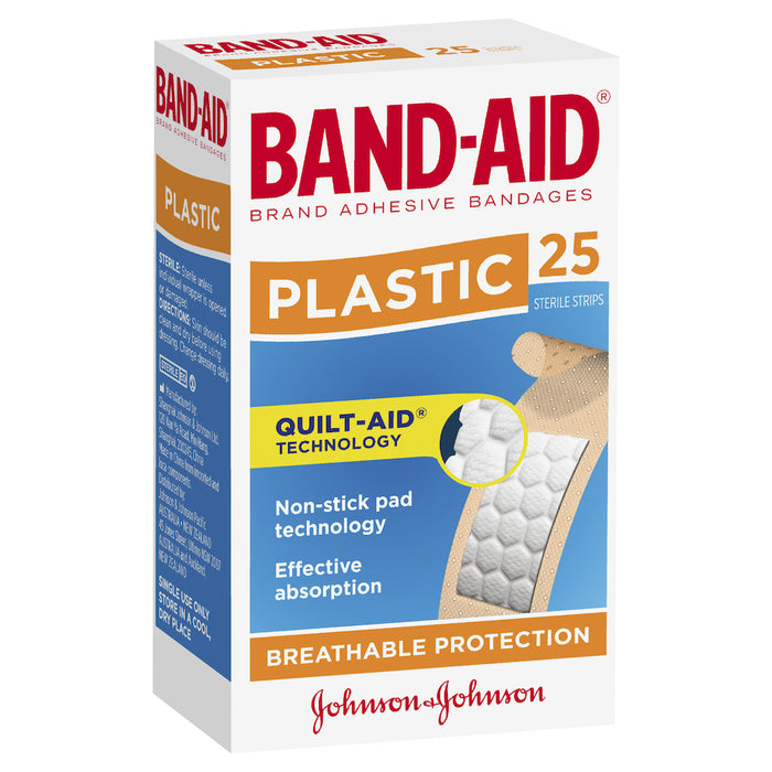 Band-Aid Brand Plastic Strips 25