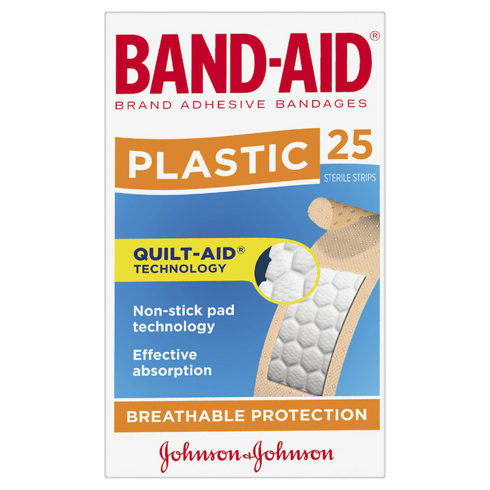 Band-Aid Brand Plastic Strips 25