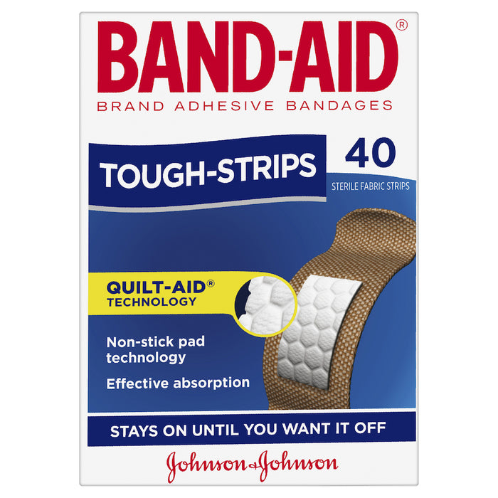 Band-Aid Brand Tough Strips 40