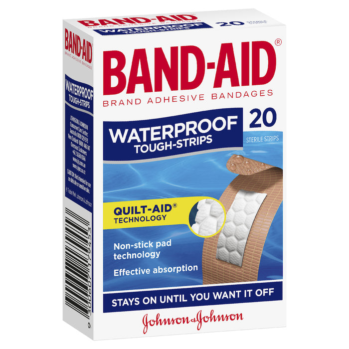 Band-Aid Brand Tough Strips Waterproof Regular 20