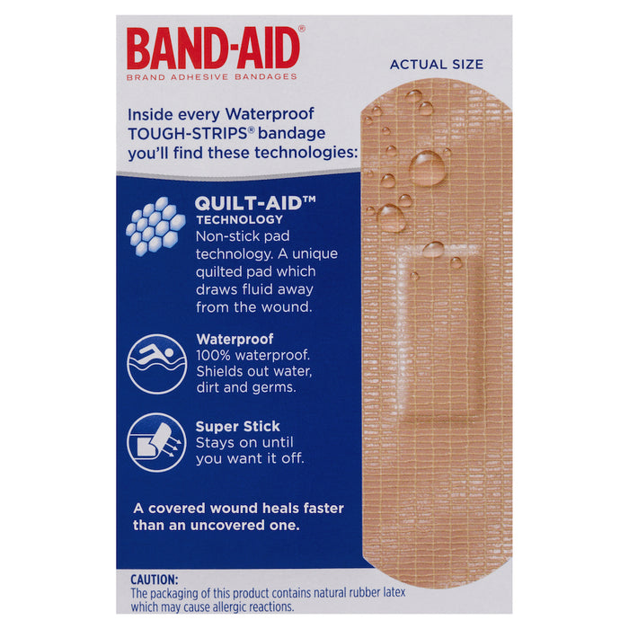 Band-Aid Brand Tough Strips Waterproof Regular 20