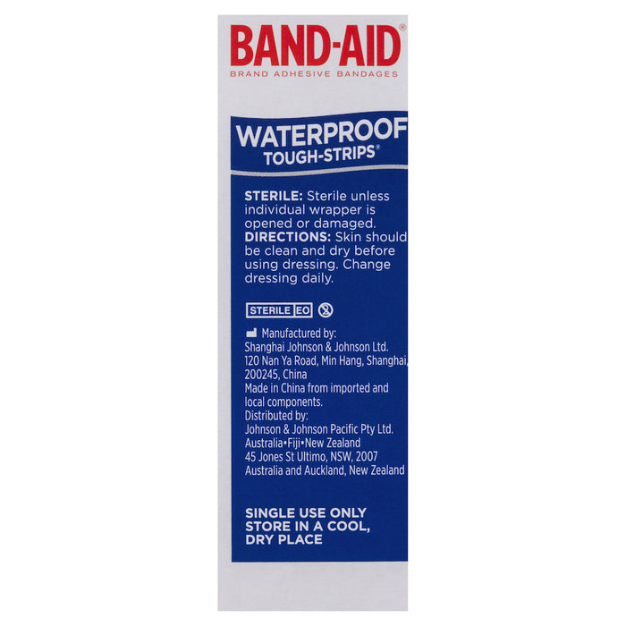 Band-Aid Brand Tough Strips Waterproof Regular 20