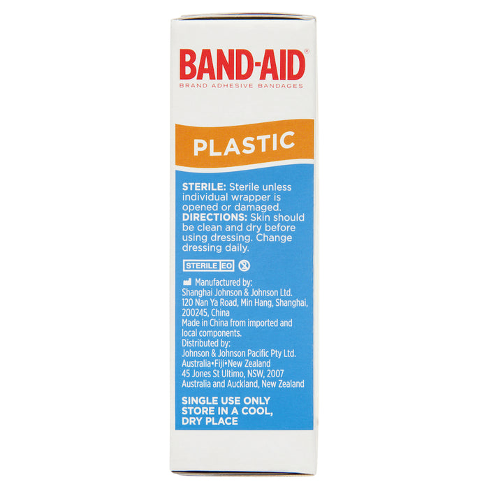 Band-Aid Plastic Strips 50