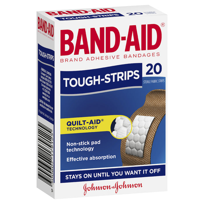 Band-Aid Tough Strips Regular 20