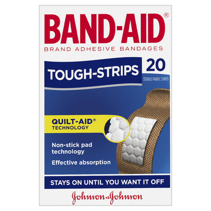 Band-Aid Tough Strips Regular 20