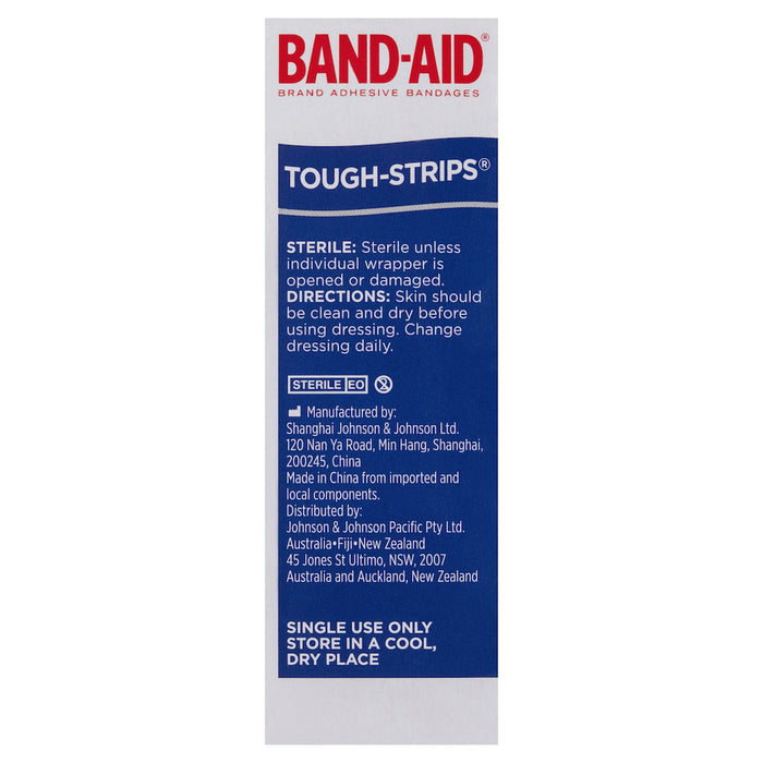 Band-Aid Tough Strips Regular 20