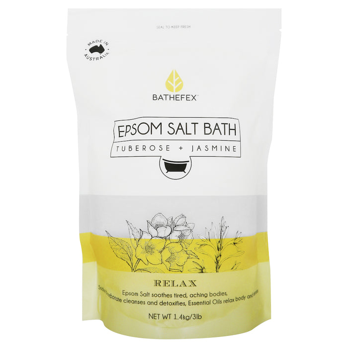 Bathefex Epsom Salt Tuberose & Jasmine 1.4kg