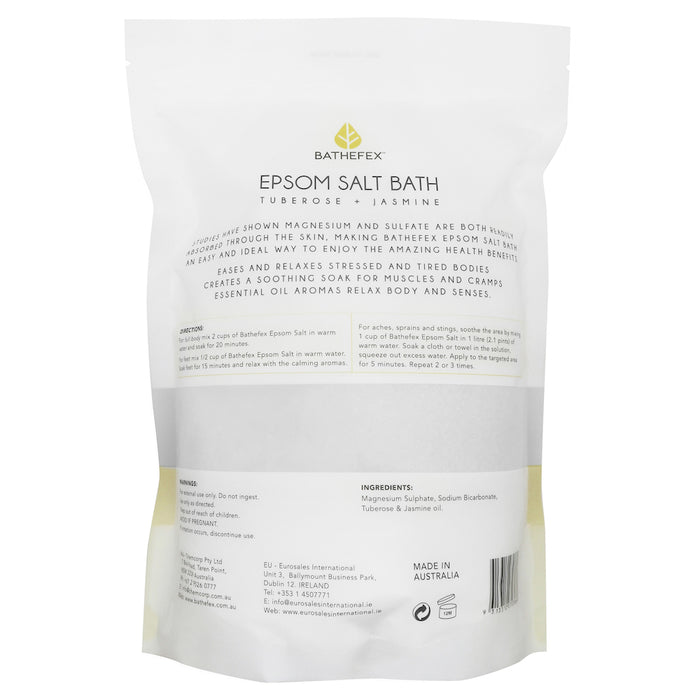 Bathefex Epsom Salt Tuberose & Jasmine 1.4kg