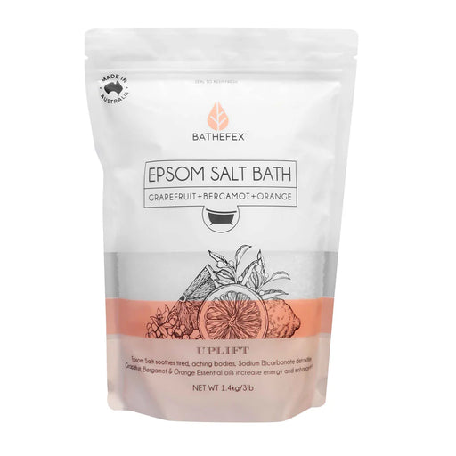 Bathefex Epsom Salt Grapefruit, Bergamot and Orange 1.4kg.