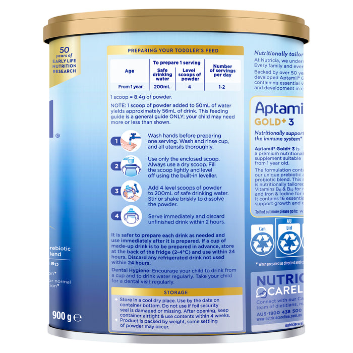 Aptamil Gold Plus Stage 3 900g