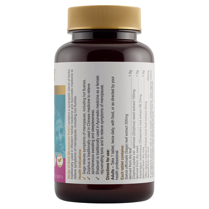 Herbs Of Gold Menopause Relief 60 Tablets