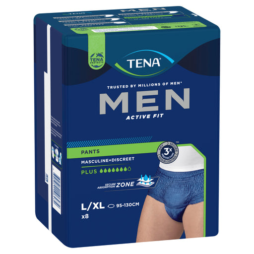 TENA Men Pant Active Fit Plus Large 8.