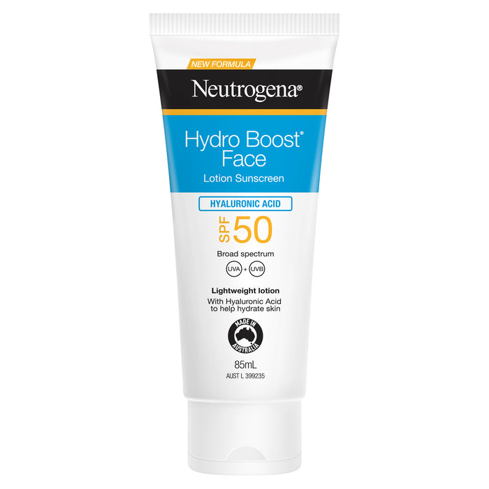 Neutrogena Hydro Boost Face Lotion Sunscreen SPF50 85ml With Hyaluronic Acid