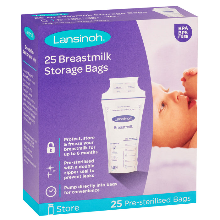 Lansinoh Breast Milk Storage Bags 25.