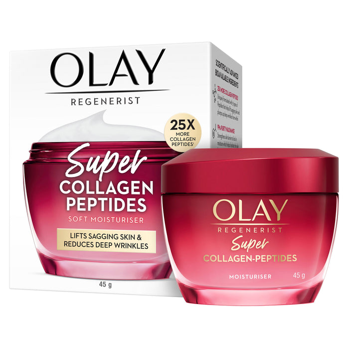 Olay Regenerist Anti Aging Super Collagen Peptides Moisturiser 45g