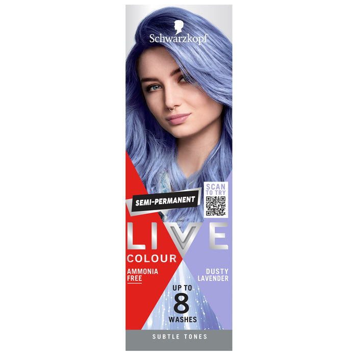 Schwarzkopf LIVE Colour Pastels Dusty Lavender 75ml
