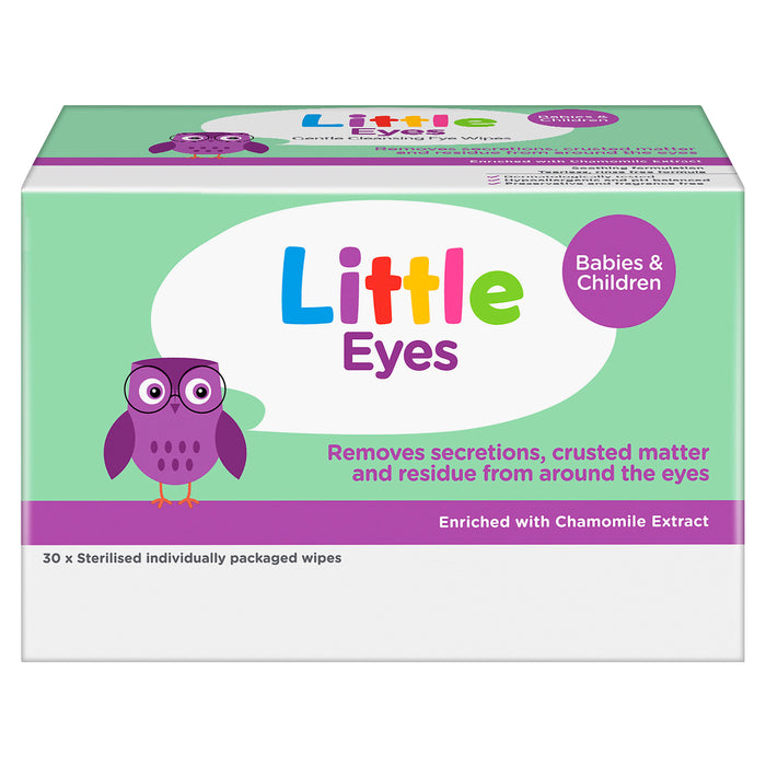 Little Eyes Cleansing Wipes 30.