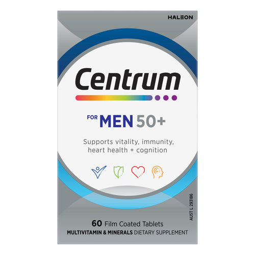 Centrum For Men 50+ Tablets 60