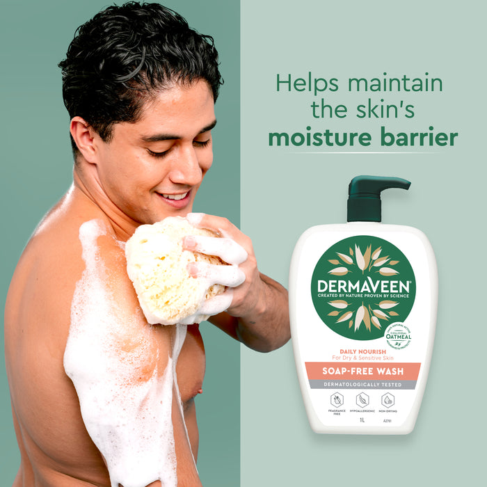 Dermaveen Daily Nourish Moisturising Lotion 1 Litre.