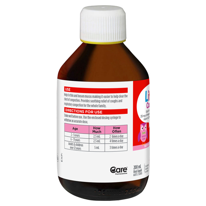 Little Coughs Raspberry 200ml