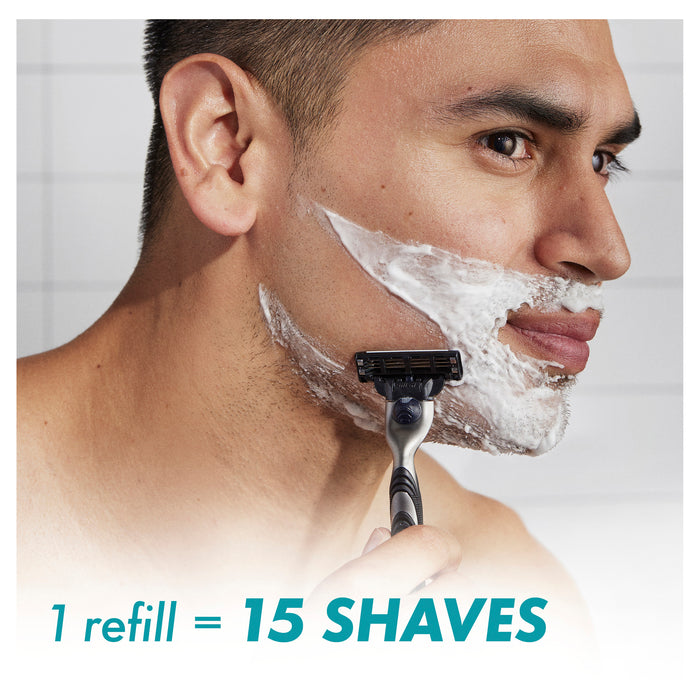 Gillette Mach 3 Manual Razor and 2 Blades