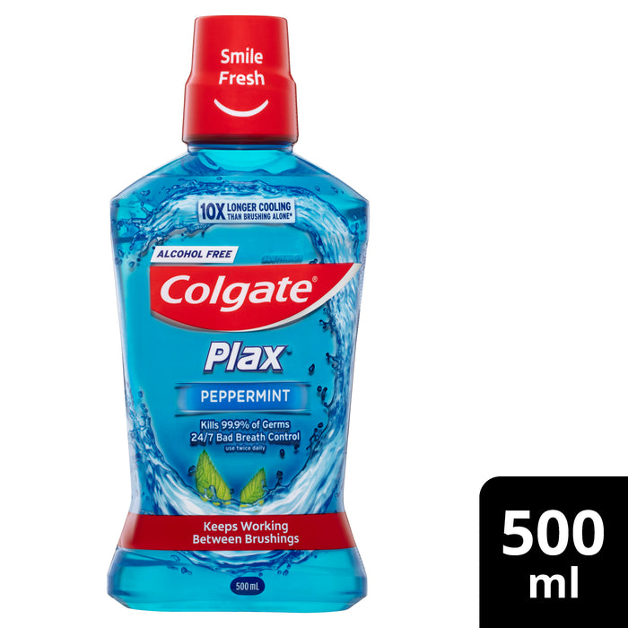 Colgate Plax Mouthwash Peppermint 500ml