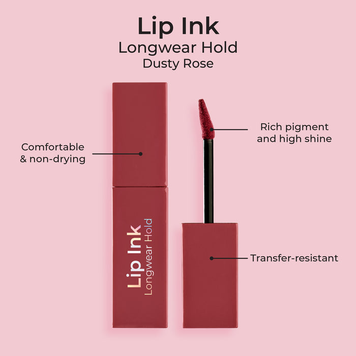 MCo Beauty Lip Ink Longwear Hold Dusty Rose