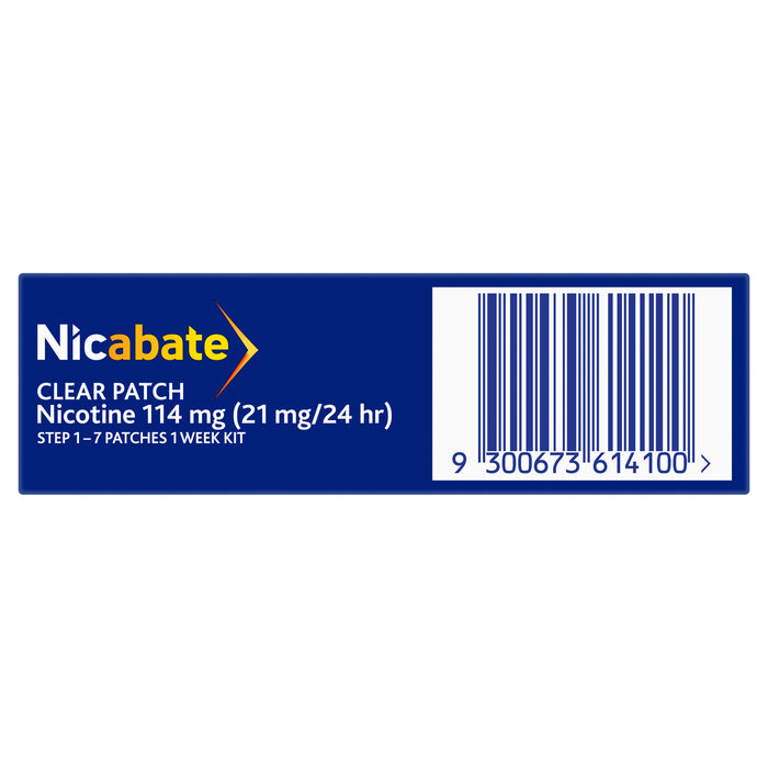 Nicabate Patch Clear 21mg 7