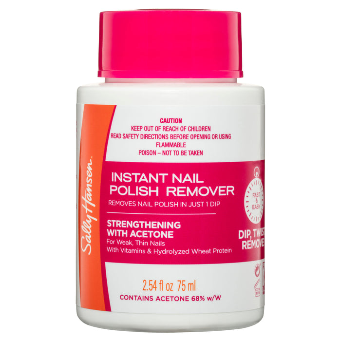 Sally Hansen Instant Nail Polish Remover Strengthening Acetone 75ml.