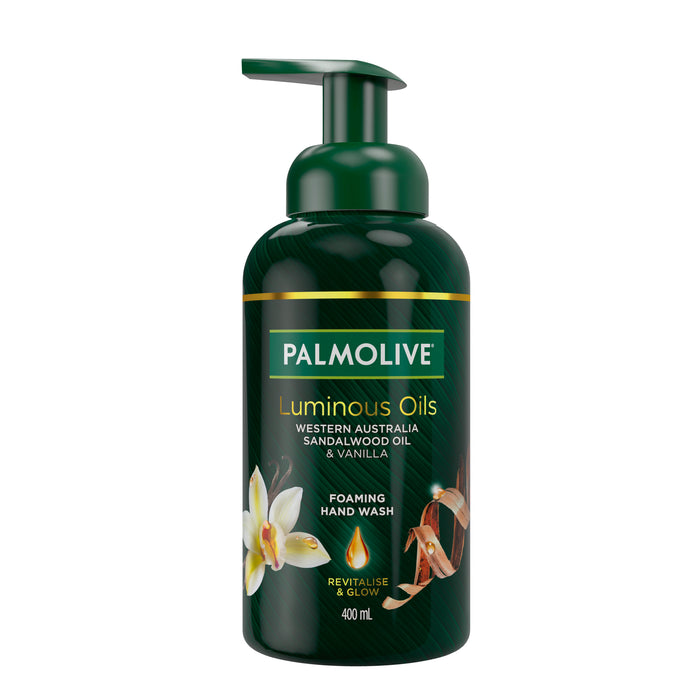 Palmolive Luminous Sandalwood Oil & Vanilla Foaming Hand Wash 400ml