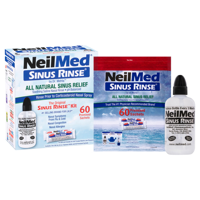NeilMed Sinus Rinse Kit 60 Sachets